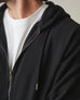 Men's Relaxed Classic Full Zip - Black